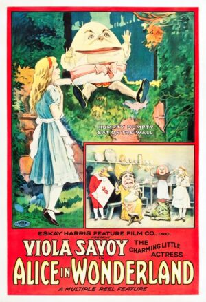 Alice in Wonderland (1915), One Sheet (28'' x 42'').
