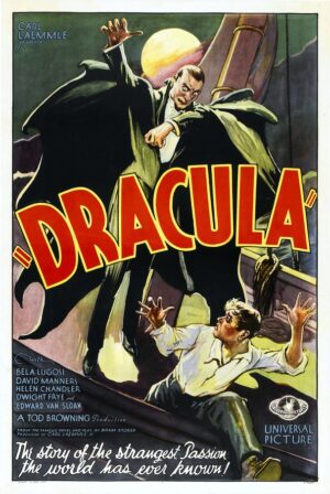 Dracula (1931), One Sheet (27'' x 41'') Style F.