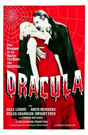 Dracula (1931), One Sheet (27'' x 41'') R-1960s.
