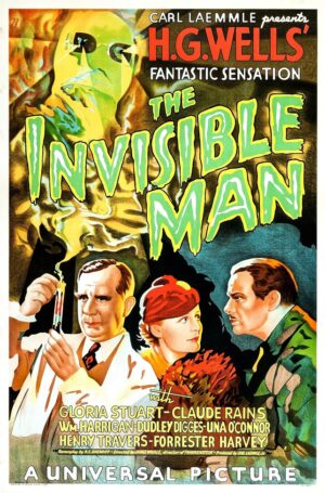 The Invisible Man (1933), One Sheet (27'' x 41'').