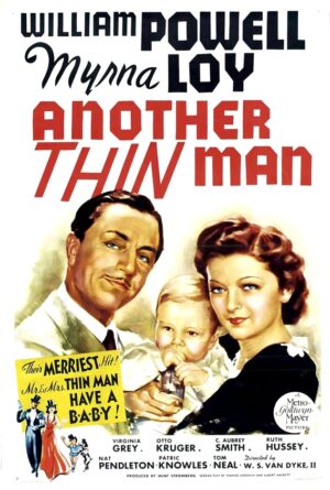 Another Thin Man (1939), One Sheet (27'' x 41'') Style D.
