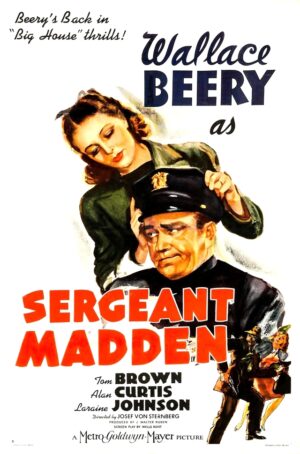 Sergeant Madden (1939), One Sheet (27'' x 41'') Style C.