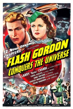 Flash Gordon Conquers the Universe (1940), One Sheet (27'' x 41'').