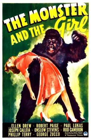 The Monster and the Girl (1941), One Sheet (27'' x 41'').