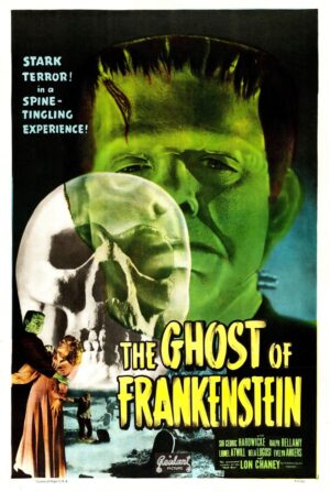 The Ghost of Frankenstein (1942), One Sheet (27'' x 41'') R-1948.