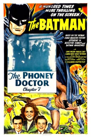 The Batman (1943), One Sheet (27'' x 41'') Chap. 7.