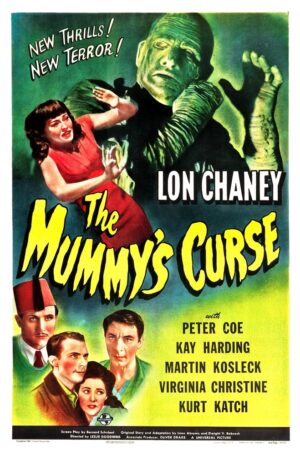 The Mummy's Curse (1945), One Sheet (27'' x 41'').