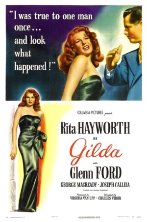 Gilda (1946), One Sheet (27'' x 41'') Style A.