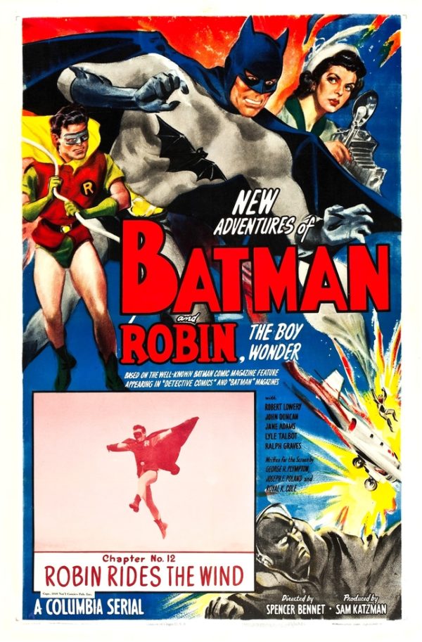 The New Adventures of Batman and Robin (1949), One Sheet (27” x 41”) Chap.  12. | Movie Poster Factory