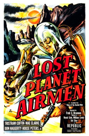 Lost Planet Airmen (1951), One Sheet (27'' x 41'').