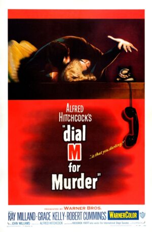 Dial M for Murder (1954), One Sheet (27'' x 41'').