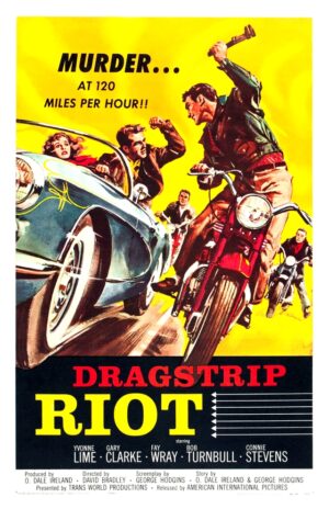 Dragstrip Riot (1958), One Sheet (27'' x 41'').