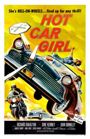 Hot Car Girl (1958), One Sheet (27'' x 41'').