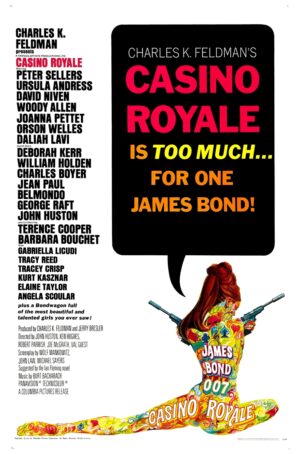 Casino Royale (1967), One Sheet (27'' x 41'').