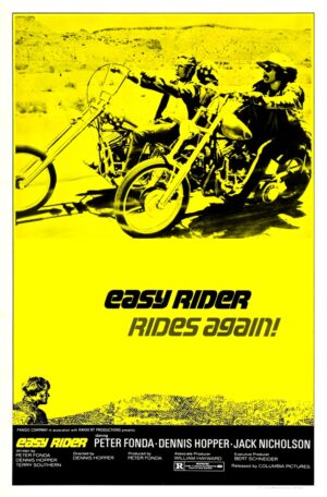 Easy Rider (1969), One Sheet (27'' x 41'') R-1972.
