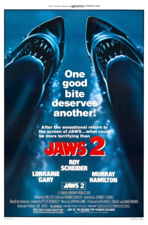 Jaws 2 (1978), One Sheet (27'' x 41'') R-1980.