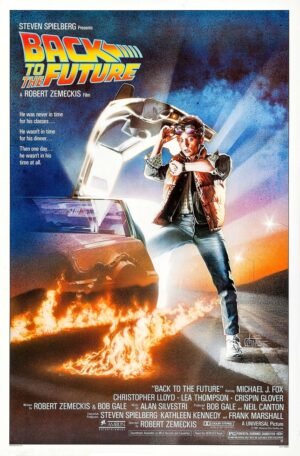 Back to the Future (1985), One Sheet (27'' x 41'') Drew Struzan Artwork.