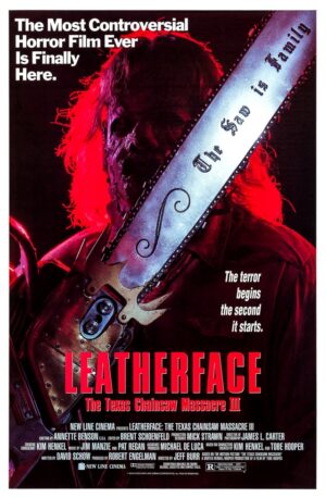 Leatherface: Texas Chainsaw Massacre 3 (1990), One Sheet (27'' x 41'') SS.