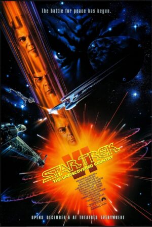 Star Trek 6: The Undiscovered Country (1991), One Sheet (27'' x 40'') DS Advance.