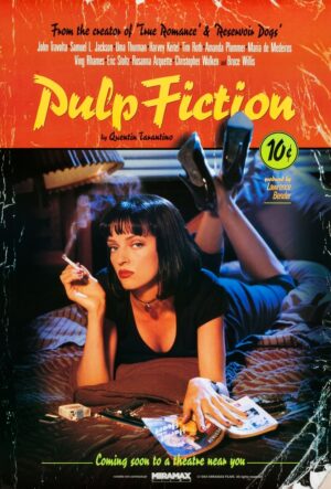 Pulp Fiction (1994), One Sheet (27'' x 40'') Withdraw Advance.
