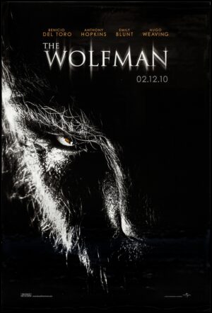 The Wolfman (2010), One Sheet (27'' x 40'') DS Advance.