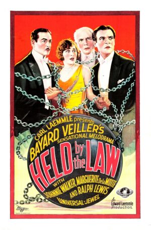 Held by the Law (1927), One Sheet (27'' x 41'').