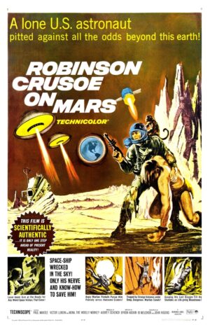 Robinson Crusoe on Mars (1964), One Sheet (27'' x 41'').