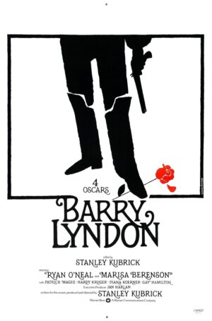 Barry Lyndon (1975), One Sheet (27'' x 41'') Awards Style.