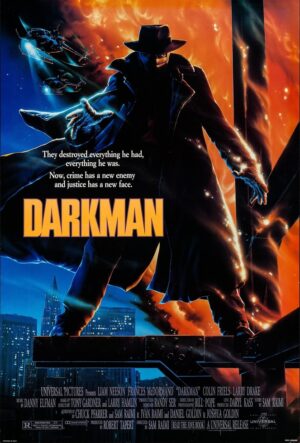 Darkman (1990), One Sheet (27'' x 40'') John Alvin Artwork.