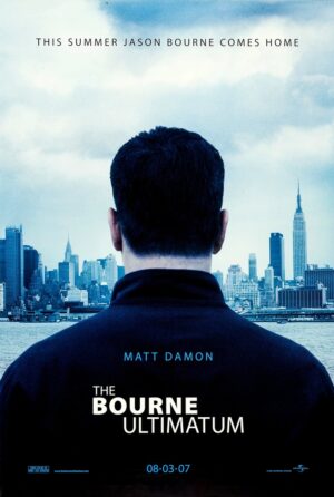 The Bourne Ultimatum (2007), One Sheet (27'' x 40'') Advance.