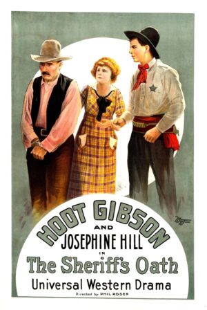 The Sheriff's Oath (1920), One Sheet (27.50'' x 41'').
