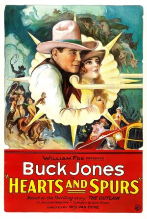 Hearts and Spurs (1925), One Sheet (27'' x 41'').