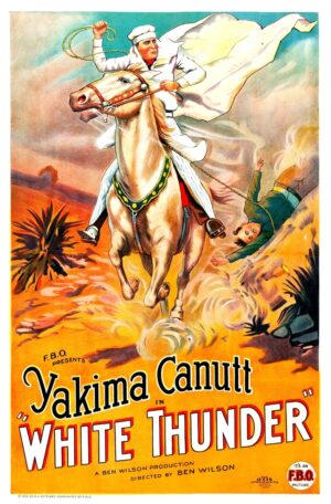 White Thunder (1925), One Sheet (27'' x 41'') Style A.