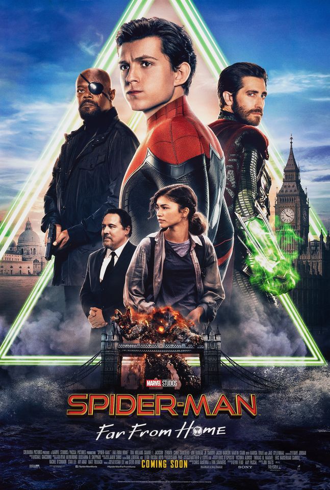 Spider Man Far From Home 2019 One Sheet 27 x 40 DS Advance